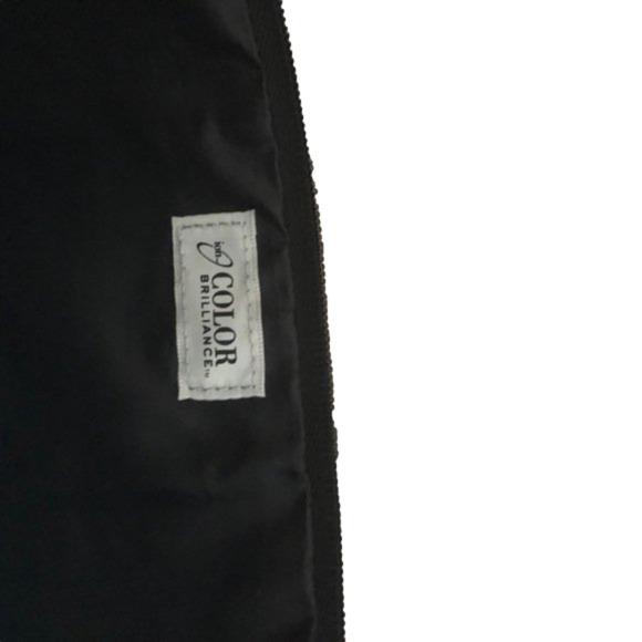 Black Fringed Clutch - Picture 3 of 3